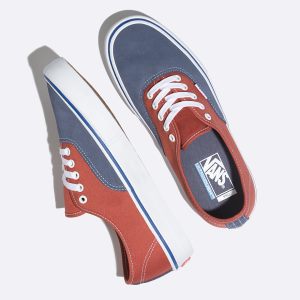 Vans Erkek Spor Ayakkabı Authentic Pro Mavi/Kahverengi | 95816-357